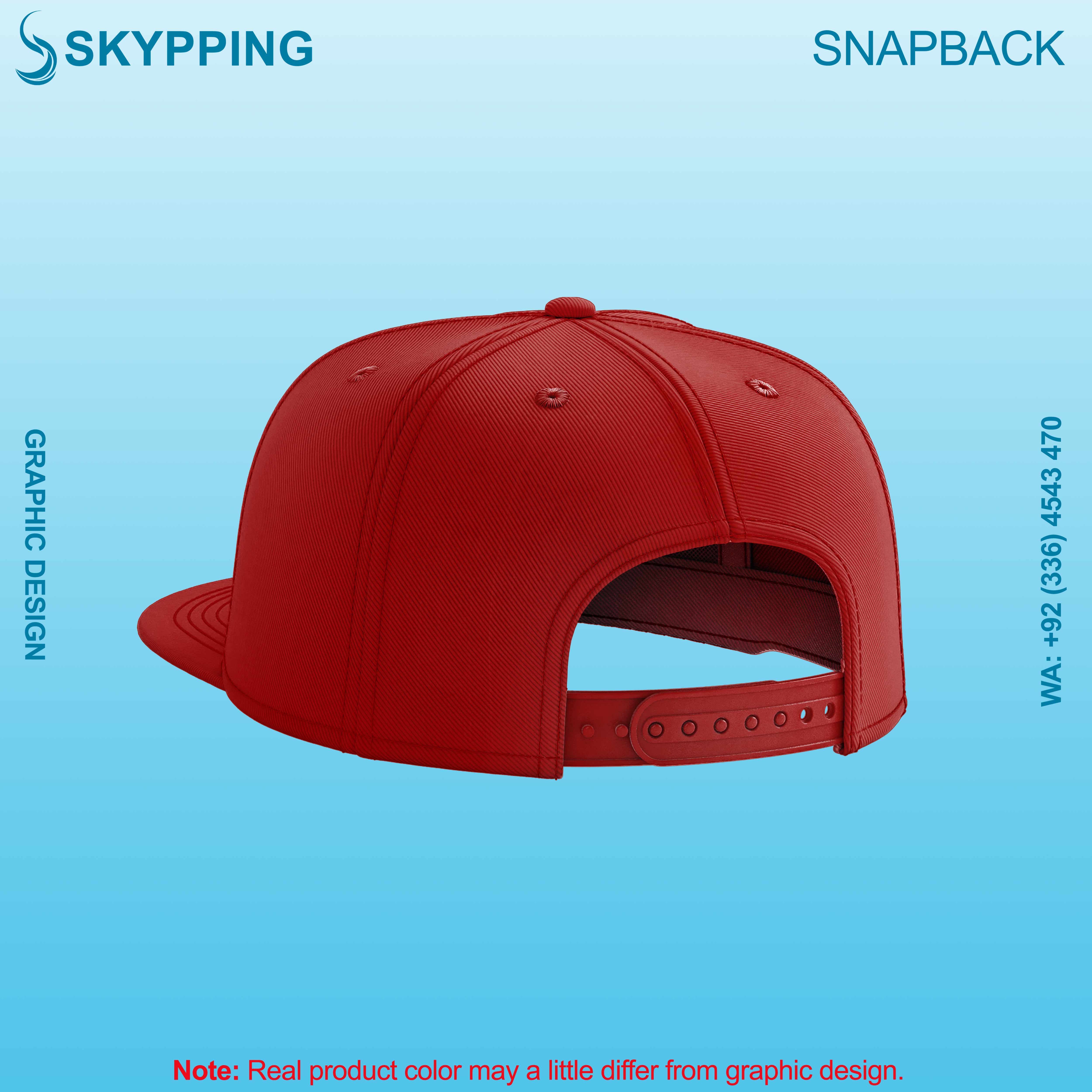 Snapback Hat - 6 Panel